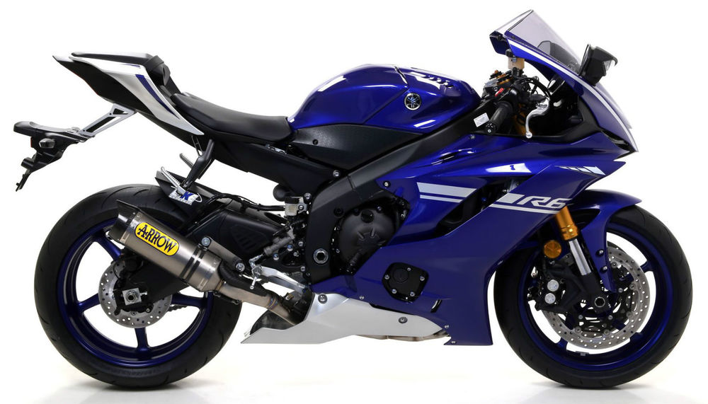 Yamaha r6 глушитель