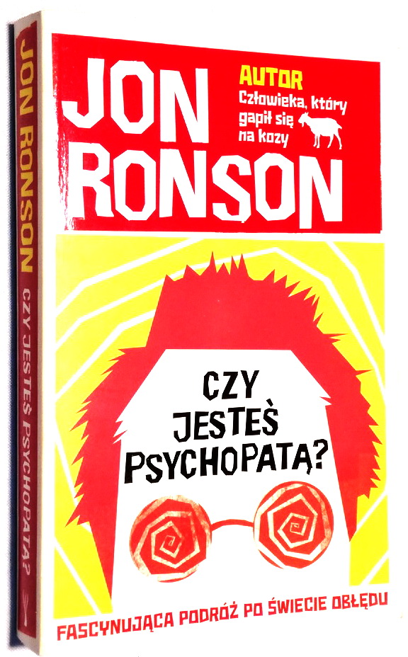 CZY JESTEŚ PSYCHOPATĄ JON RONSON BDB WOW 2