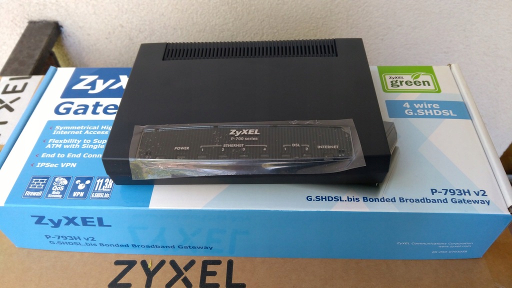 Modem/Router GSHDSL.bis Zyxel P-793H v2 do 7km