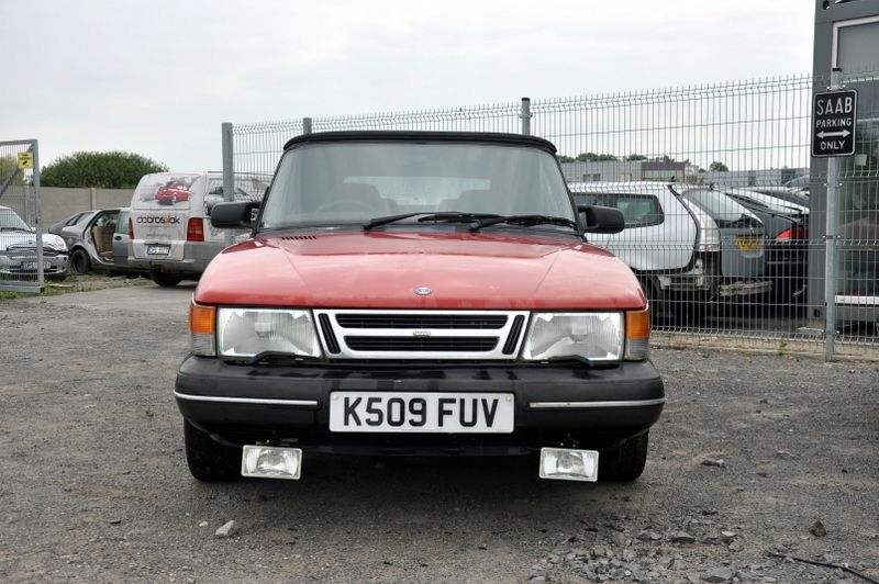 SAAB 900 krokodyl halogeny komplet lewy prawy DOBR