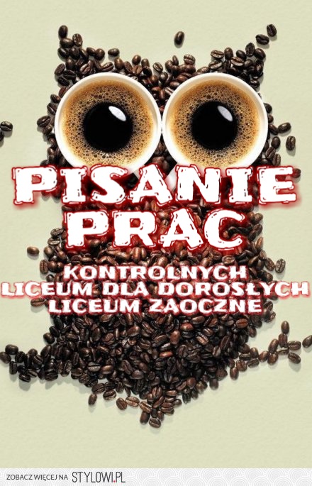 Pisanie prac kontrolnych i zaliczeniowych