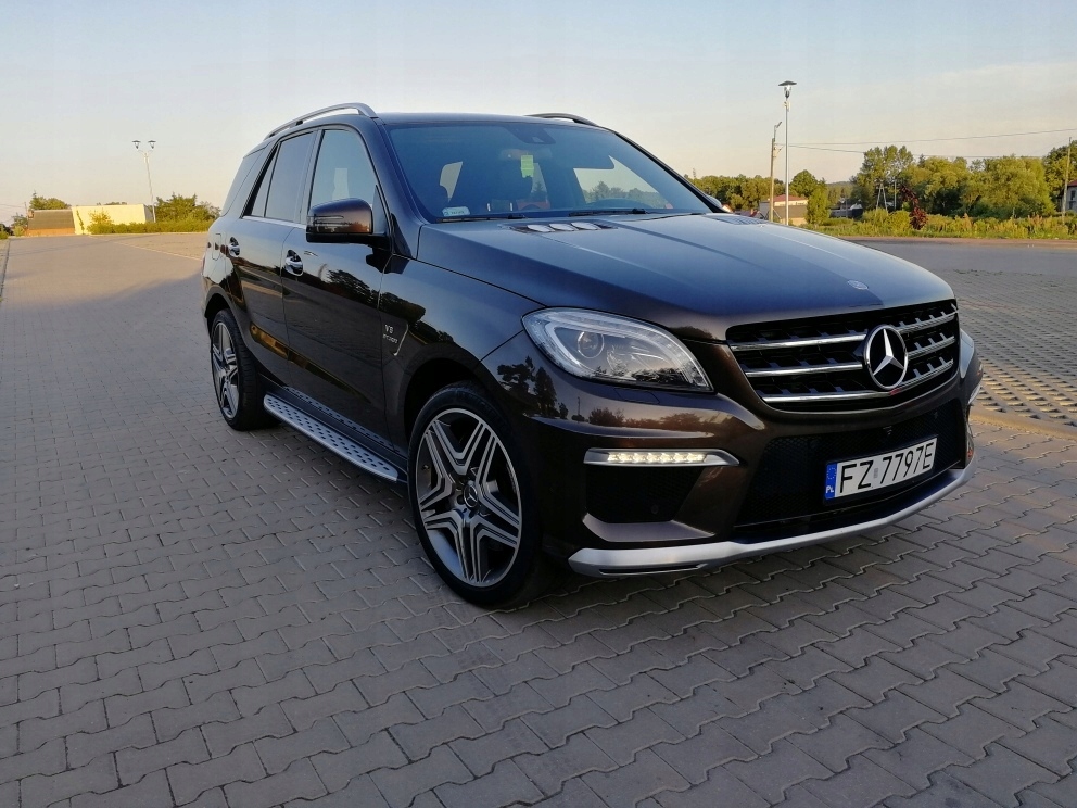 Mercedes-Benz ML W166 63 AMG NAJBOGATSZA WERSJA