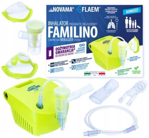 INHALATOR TŁOKOWY NOVAMA FAMILINO BY FLAEM