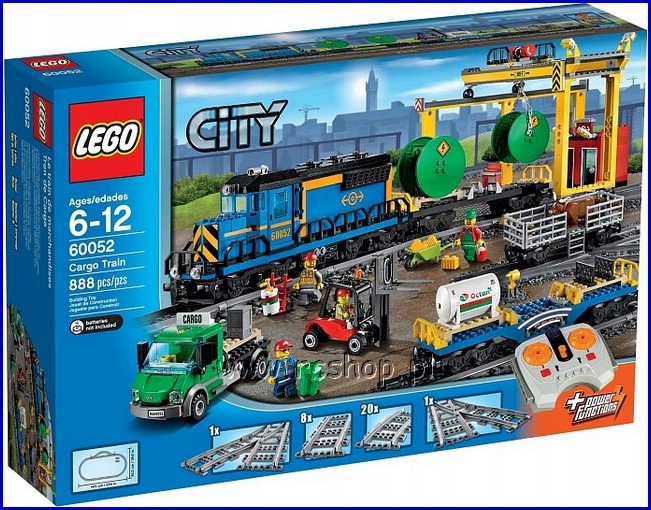 LEGO 60052 CITY - Pociąg towarowy CARGO