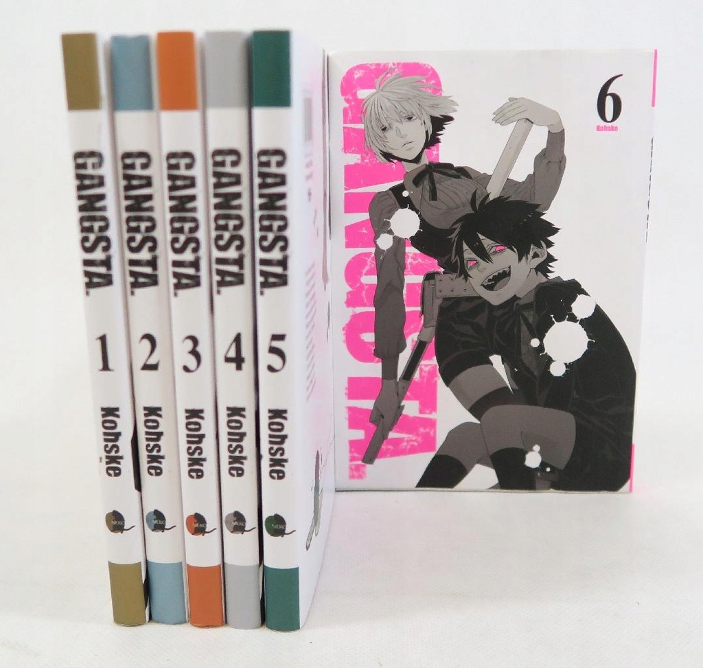 Gangsta shops Manga 1-6