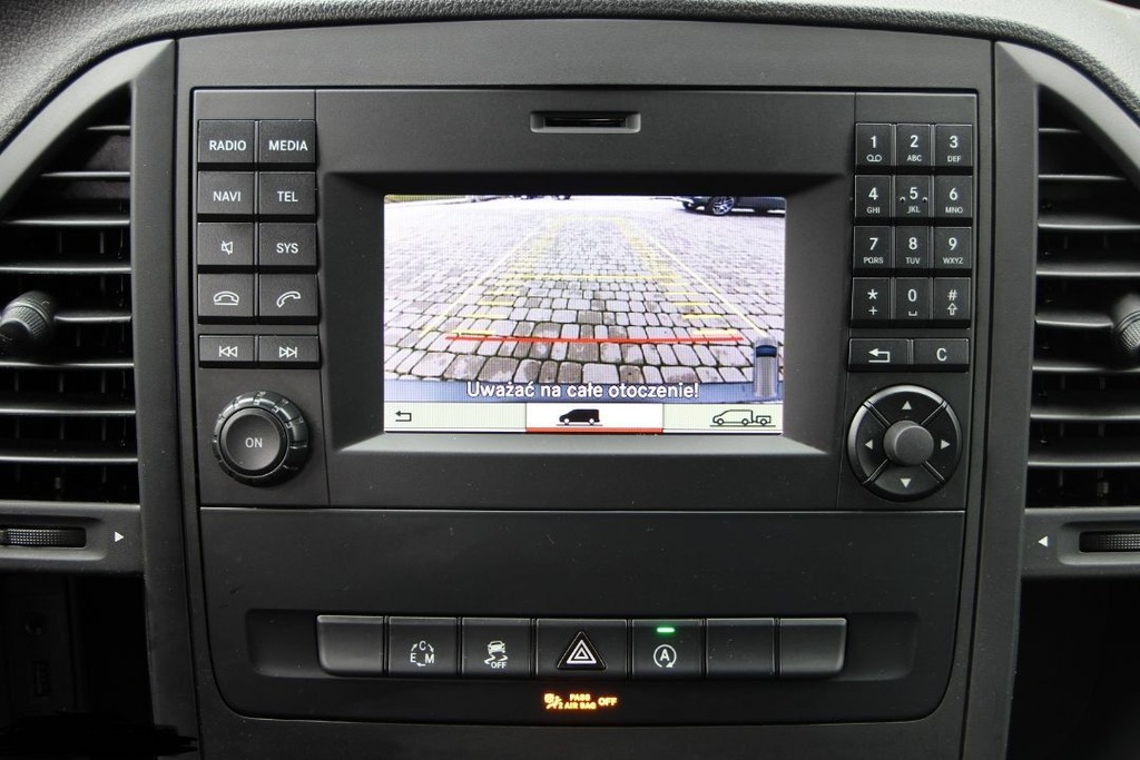 Radio MERCEDES Audio15 bluetooth kamera VITO w447