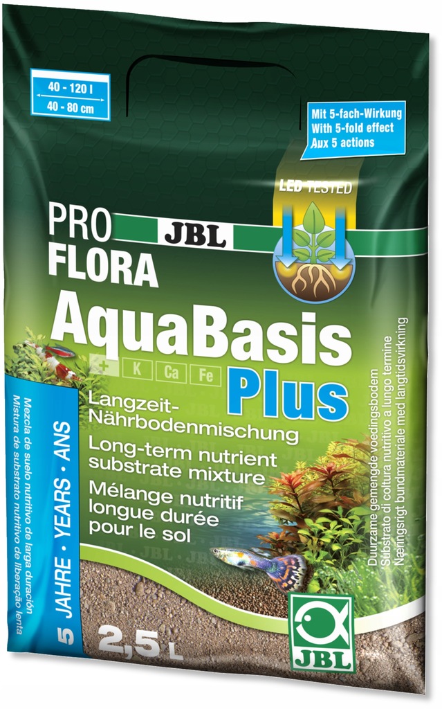 JBL AquaBasis plus 2,5l SUBSTRAT DLA ROŚLIN