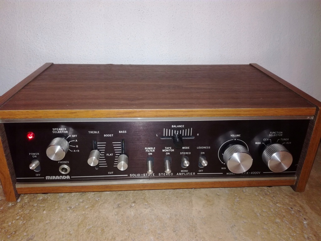 Wzmacniacz Vintage piękny KTX-4000v Unikat Japan