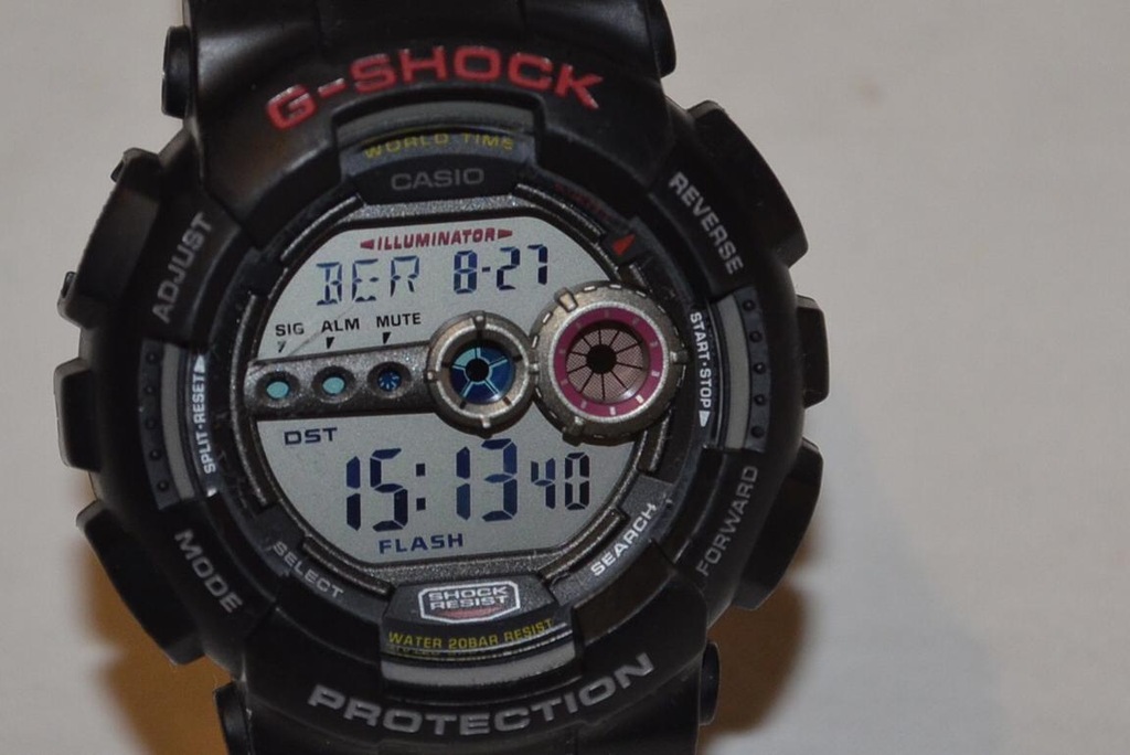 casio shock protection