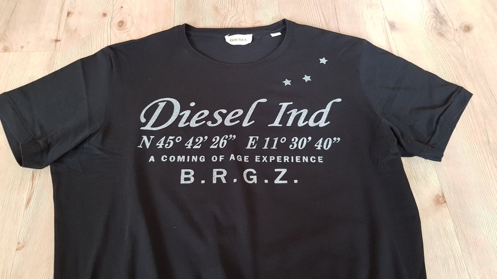 DIESEL T-Shirt Koszulka M/L Oryginał