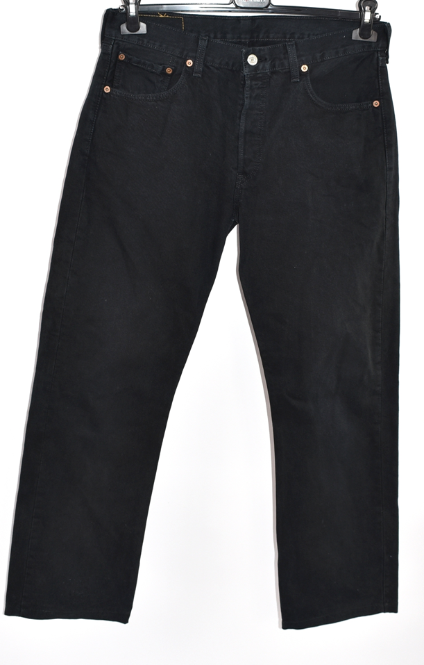 LEVI'S spodnie jeansy męskie r_w34/l34 czarne