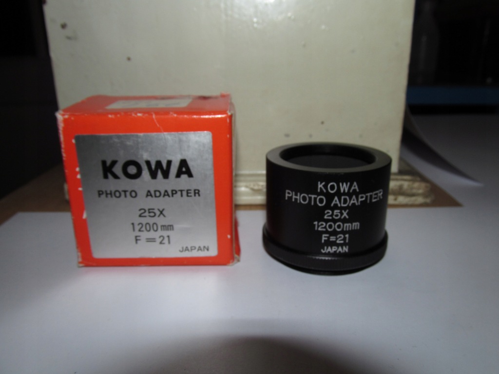 Kowa photo adapter 25x 1200 mm F = 21 - 7654262368 - oficjalne