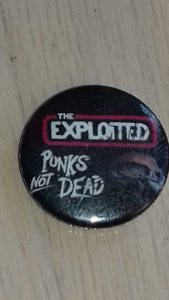 THE EXPLOITED  przypinka, badzik, pin 2,5 cm! P