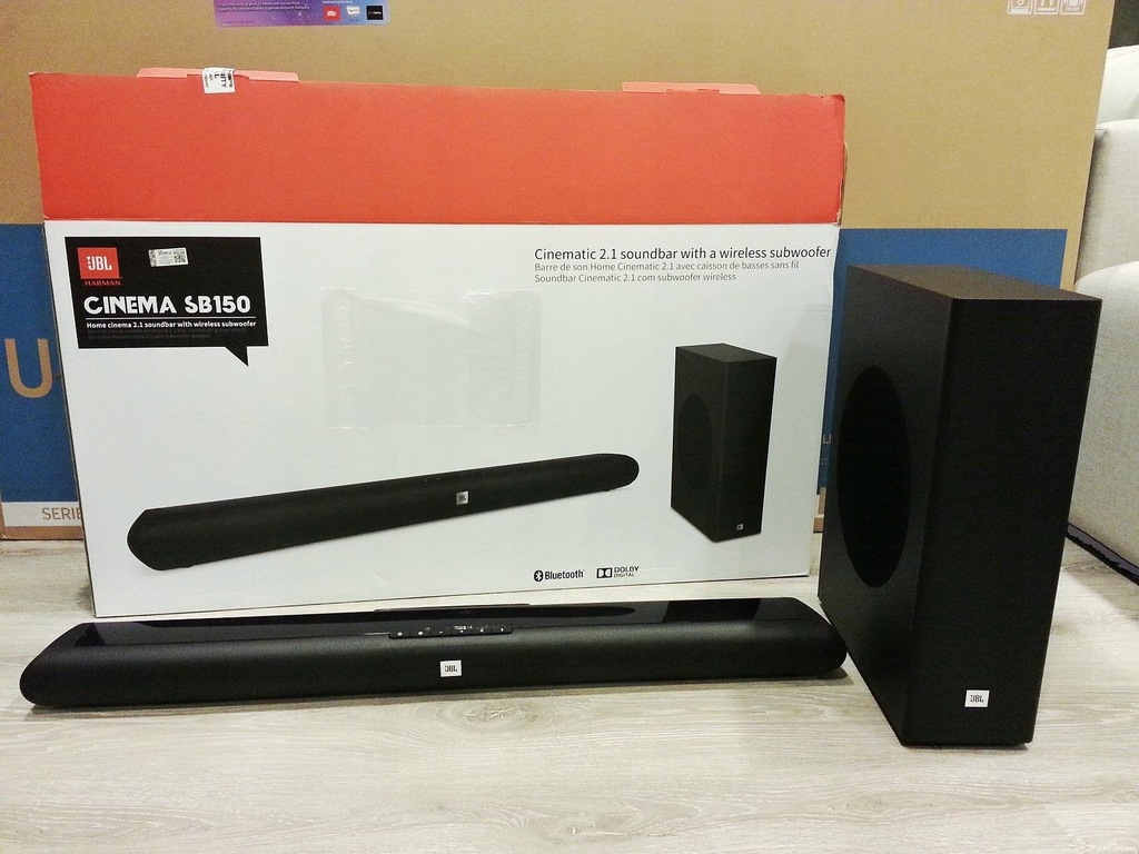 Soundbar JBL Cinema SB150 Subwoofer Bluetooth BCM 7741798293