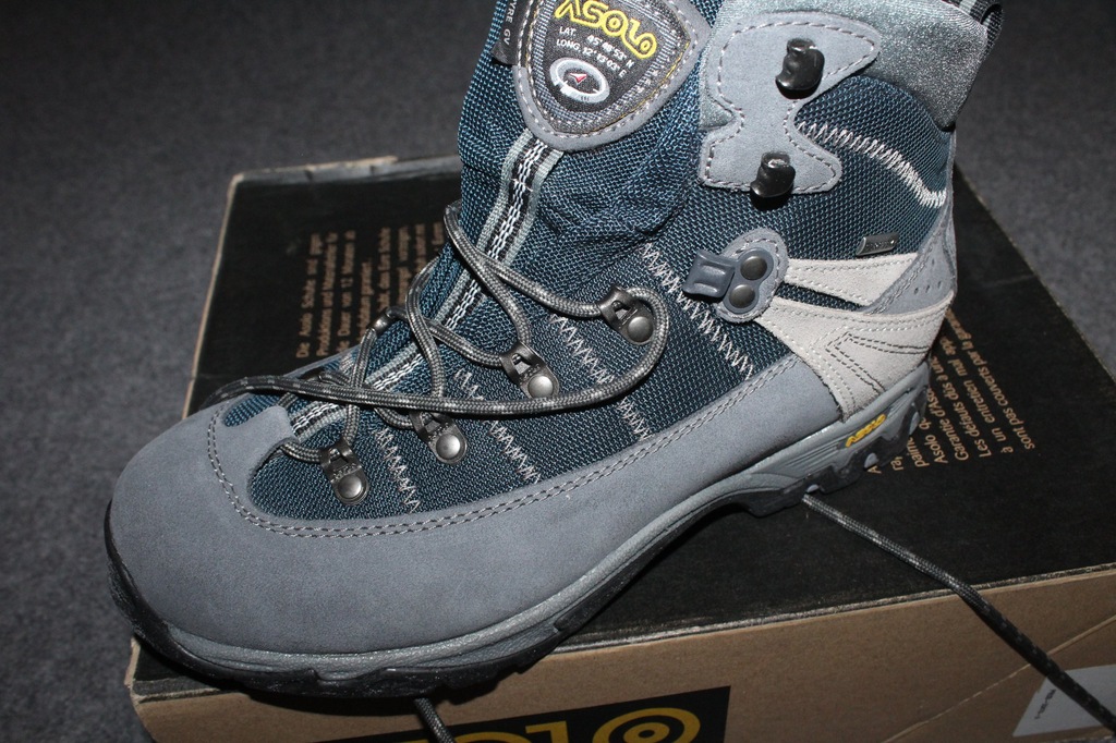 buty ASOLO SPYRE GV GORE TEX VIBRAM 42 27CM NOWE 7192587791