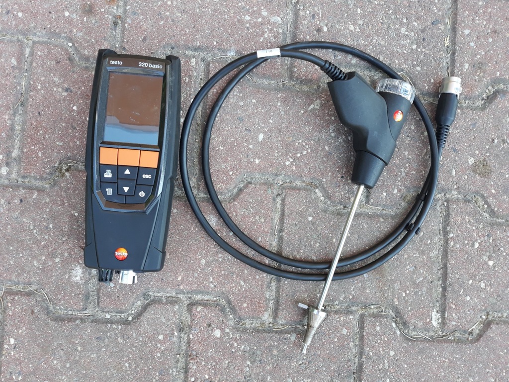 TESTO 320 basic analizator spalin IDEAŁ !!!