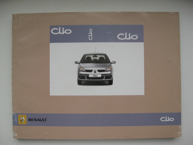 RENAULT CLIO II instrukcja Renault Clio 2 0005