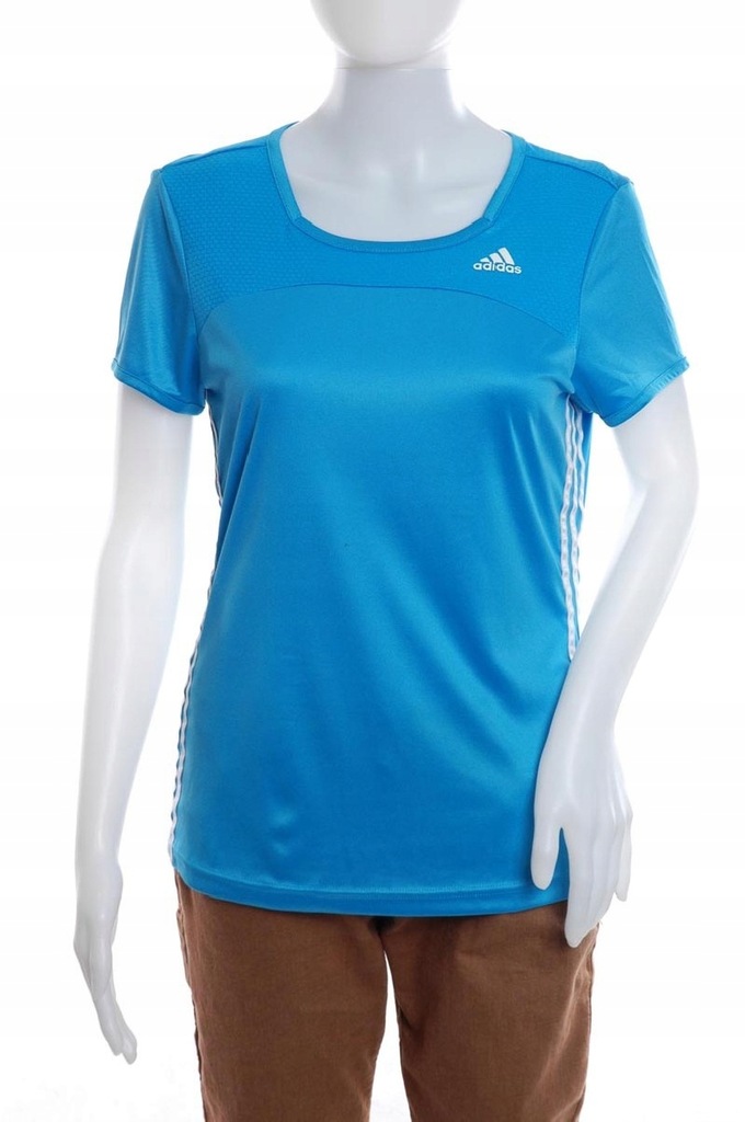 x954 Adidas Błękitna koszulka sportowa