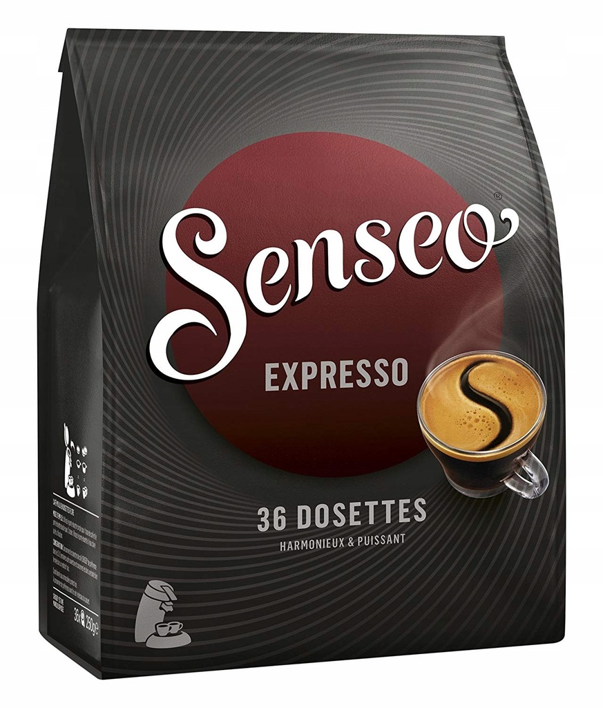 Kawa Senseo Douwe Egberts ESPRESSO 36 pad saszetki