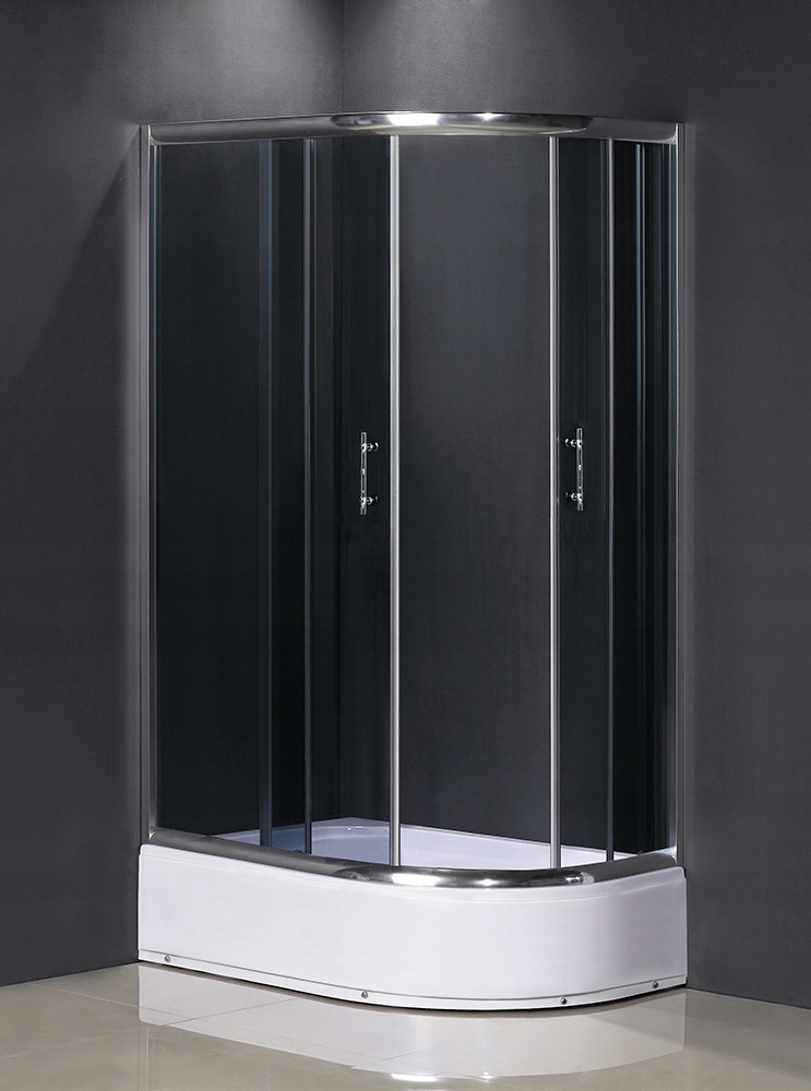 KABINA PRYSZNICOWA 120x80 + BRODZIK GŁĘBOKI +SYFON - 7347002950