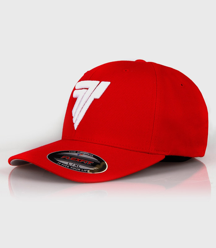 Trec - Czapka z daszkiem FullCap 009 RED