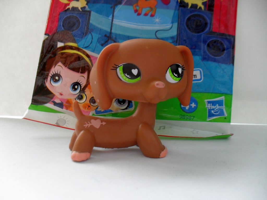 LITTLEST PET SHOP LPS 566 WALENTYNKOWY JAMNIK
