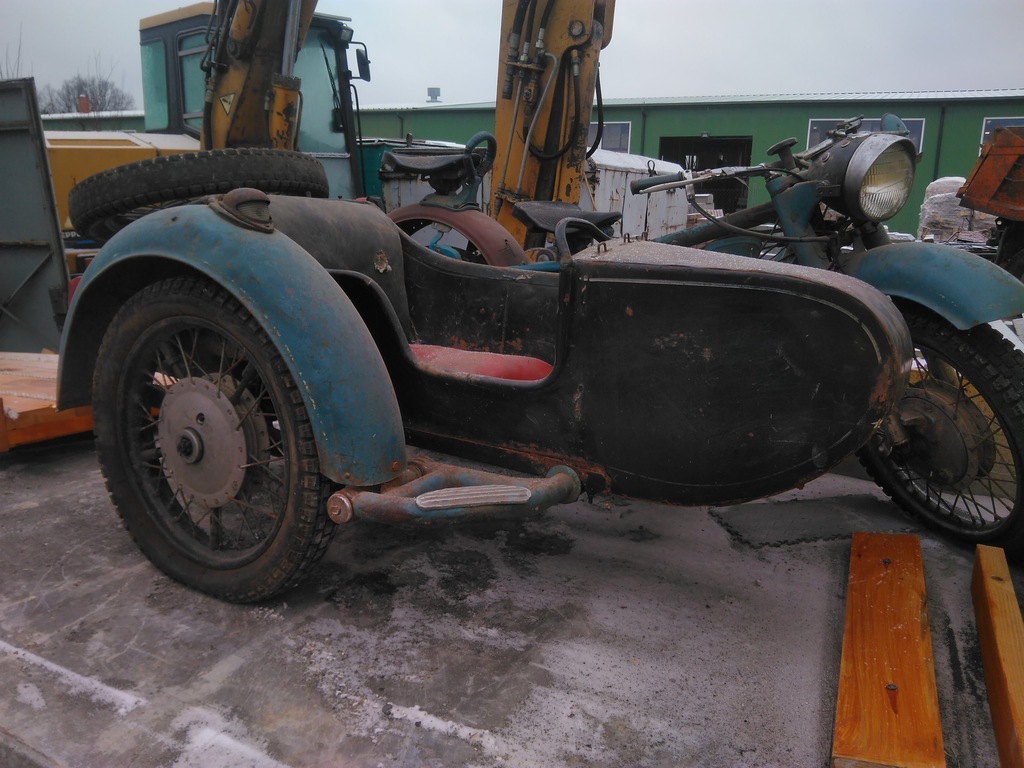 MOTOCYKL DNIEPR MW K650 K750 K 650 K 750 Z KOSZEM