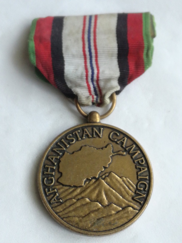 US Afghanistan Campaign Medal .