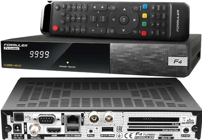 FORMULER F1 2 x DVB-S2 1.3MHz OPENPLI VU+ SOLO2