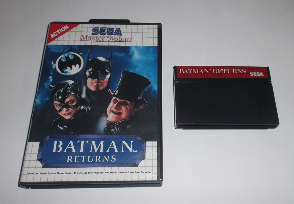 Batman Returns - Sega Master System - 7699835116 - oficjalne archiwum  Allegro