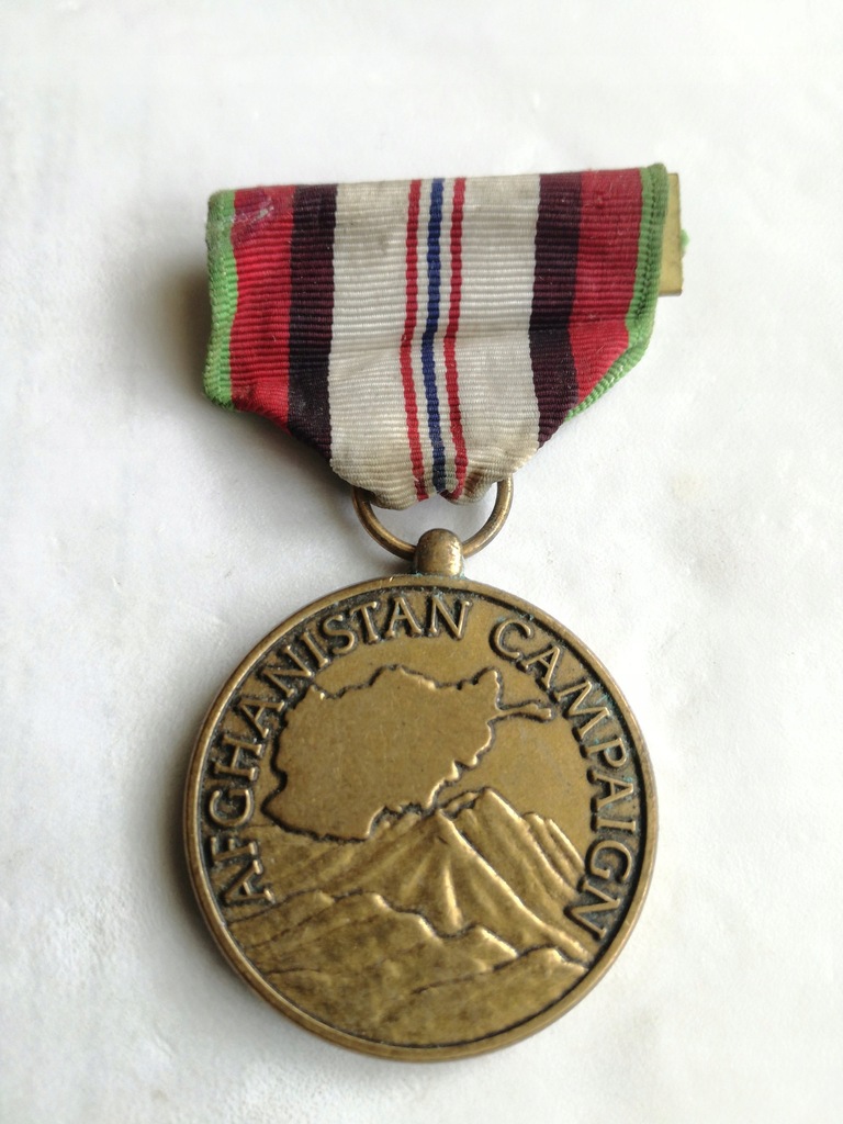 US Afghanistan Campaign Medal .