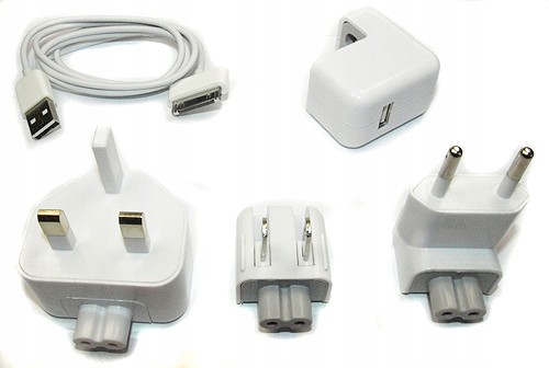 ŁADOWARKI USB POLSKA AMERYKAŃSKA ANGIELSKA WTYCZKI