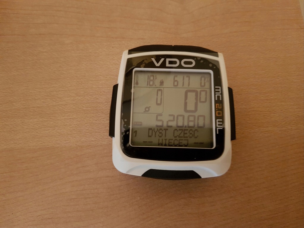 Licznik VDO MC 2.0 WL oraz sensor kadencji VDO
