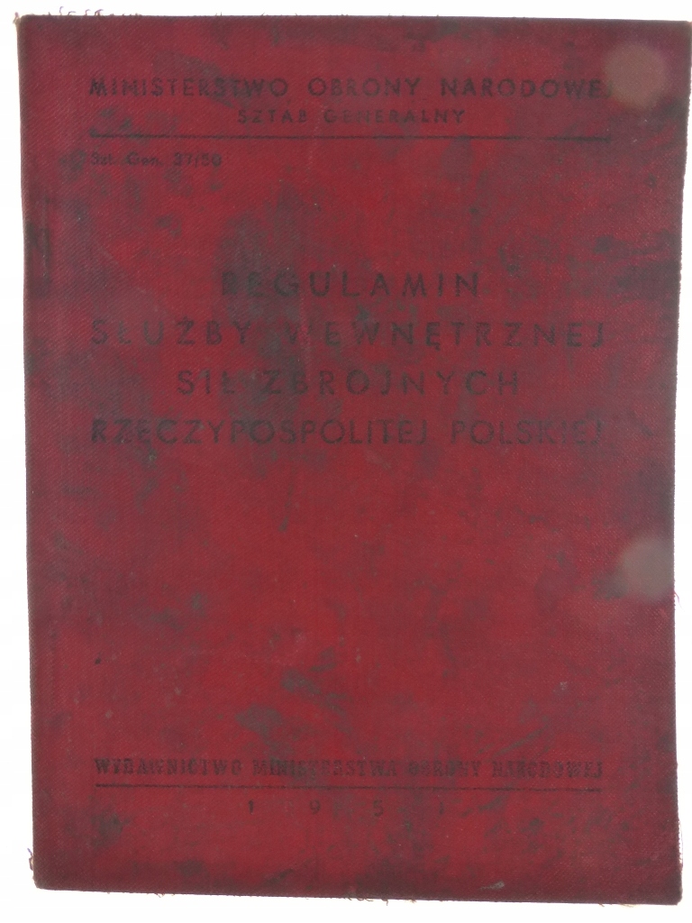 Regulamin służby wewnętrznej sił zbrojnych RP