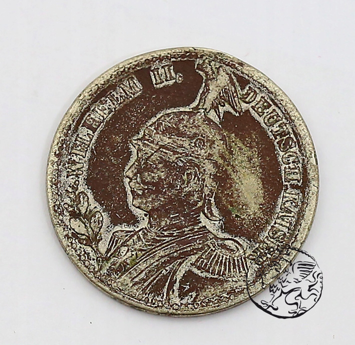 Niemcy, medalik, Wilhelm II Deutsch Kaiser