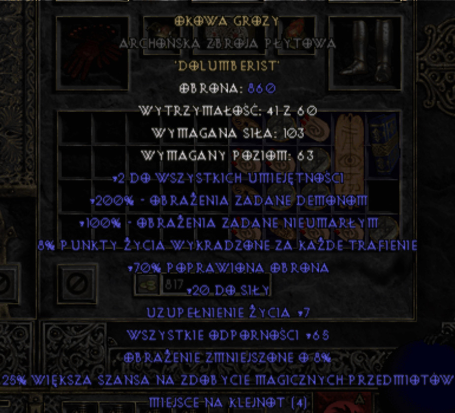 Diablo 2 Ladder COH Ap - Okowa Grozy