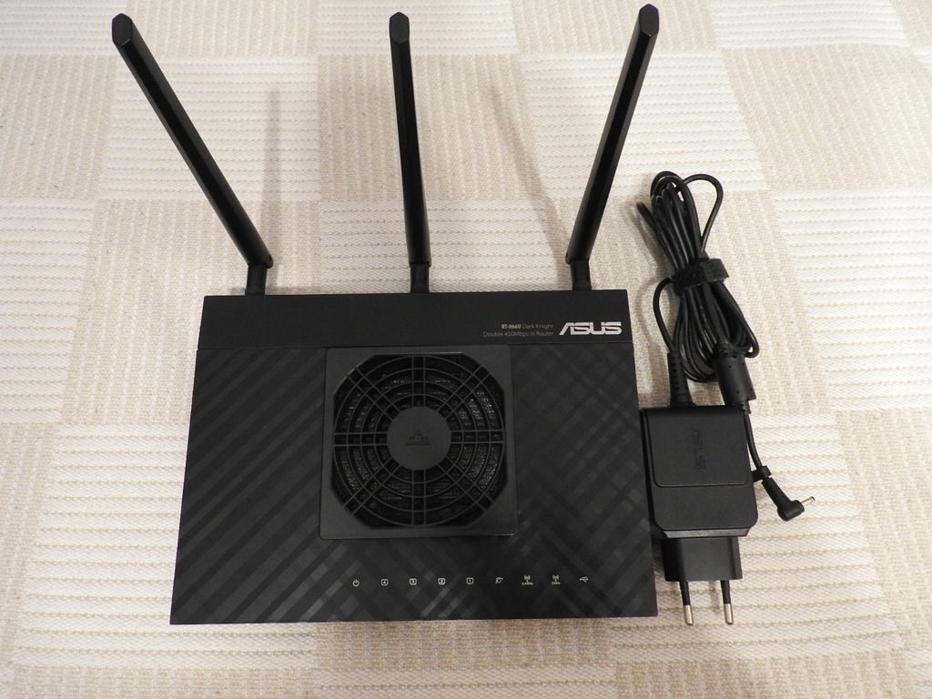 Router Asus RT-N66U Dark Knight super chłodzenie!!