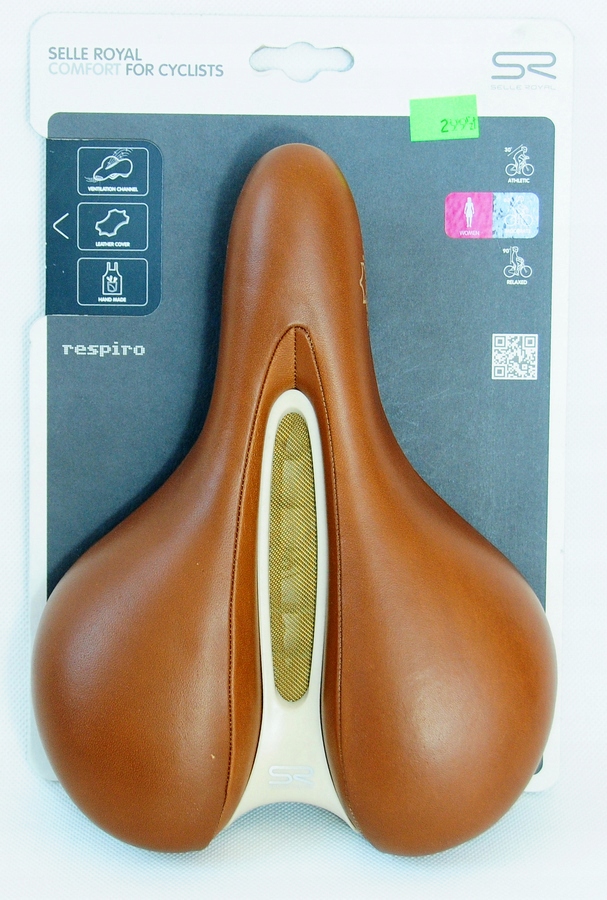 Siodełko Selle Royal - RESPIRO - skóra naturalna