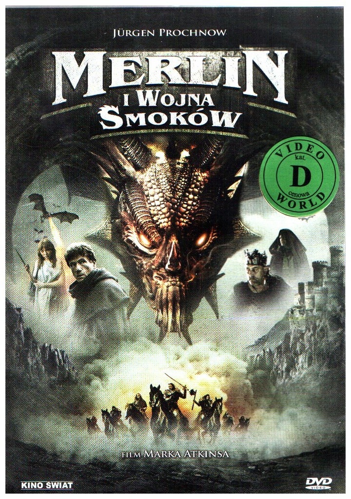 Merlin i wojna smoków DVD (Simon Lloyd-Roberts)