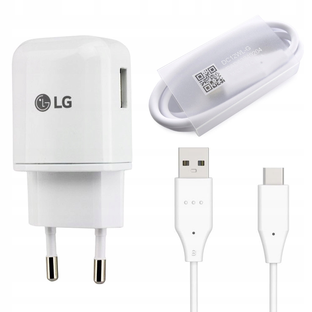 Honor 10 Oryg Ładowarka sieciowa LG + kabel USB-C