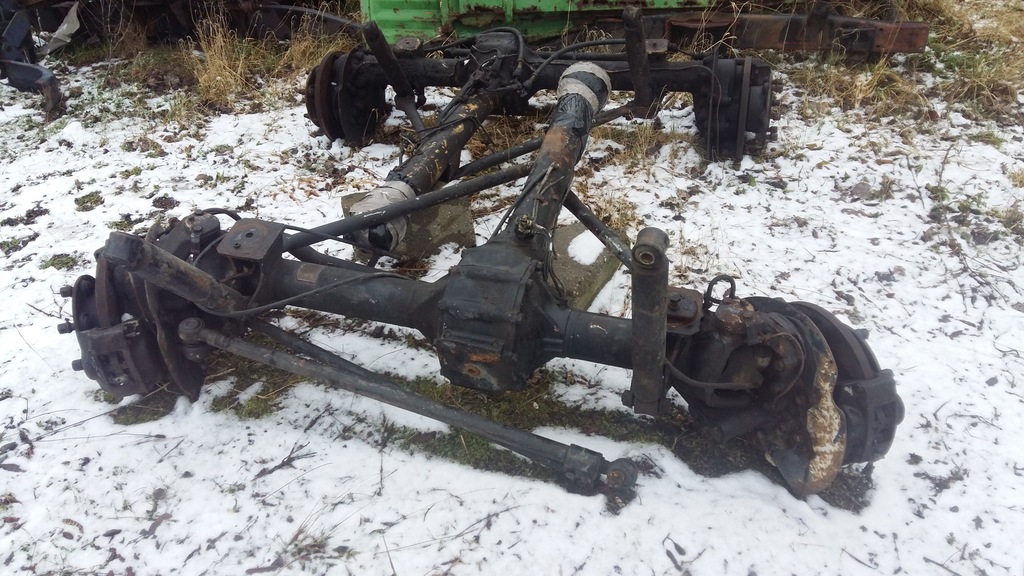 mosty portalowe  Unimog 406 z hamulcami tarczowymi