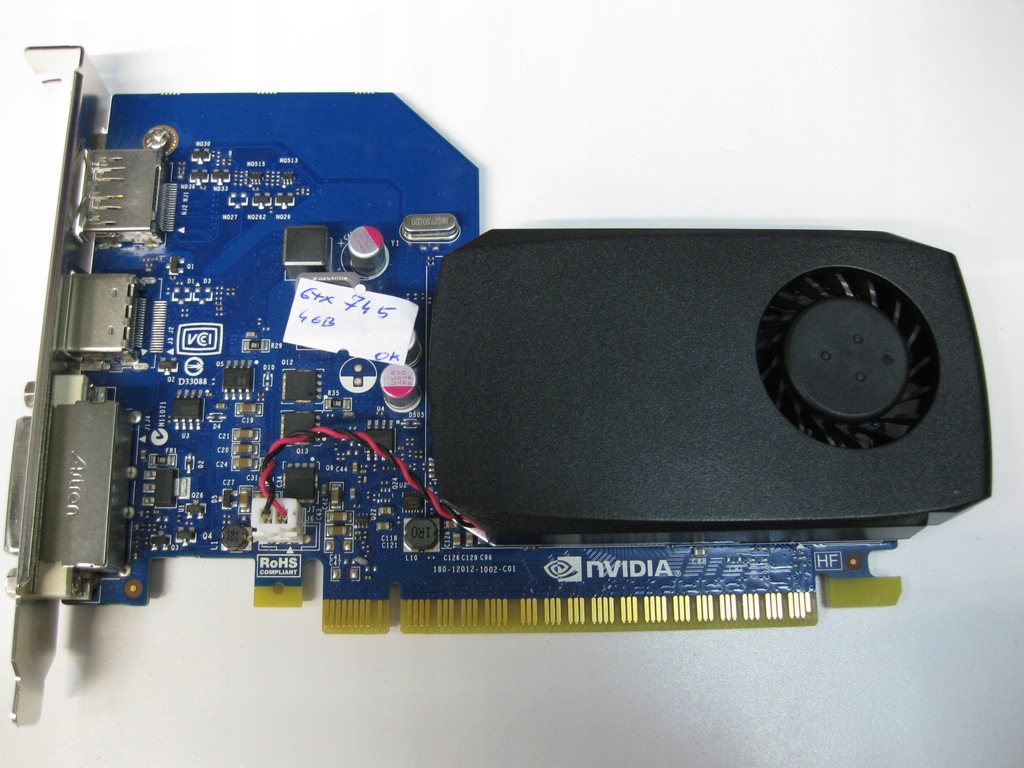 Karta graficzna Nvidia GTX 745 4GB 128-bit FV! GW!