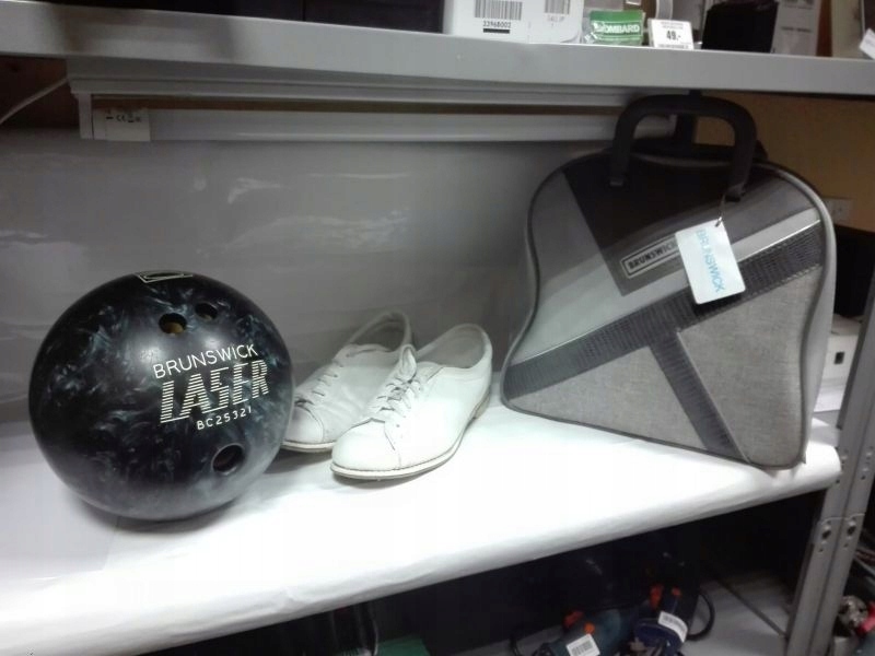 BOWLING KOMPLET TORBA I KULA BRUNSWICK + BUTY