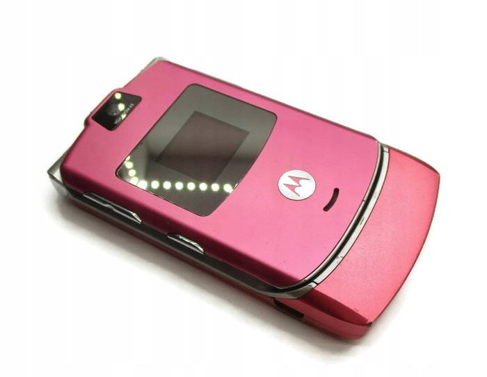 Piękna Motorola V3 RAZR PL MENU RÓŻOWA