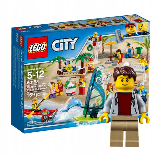 Klocki LEGO City Zabawa Na Plaży 60153