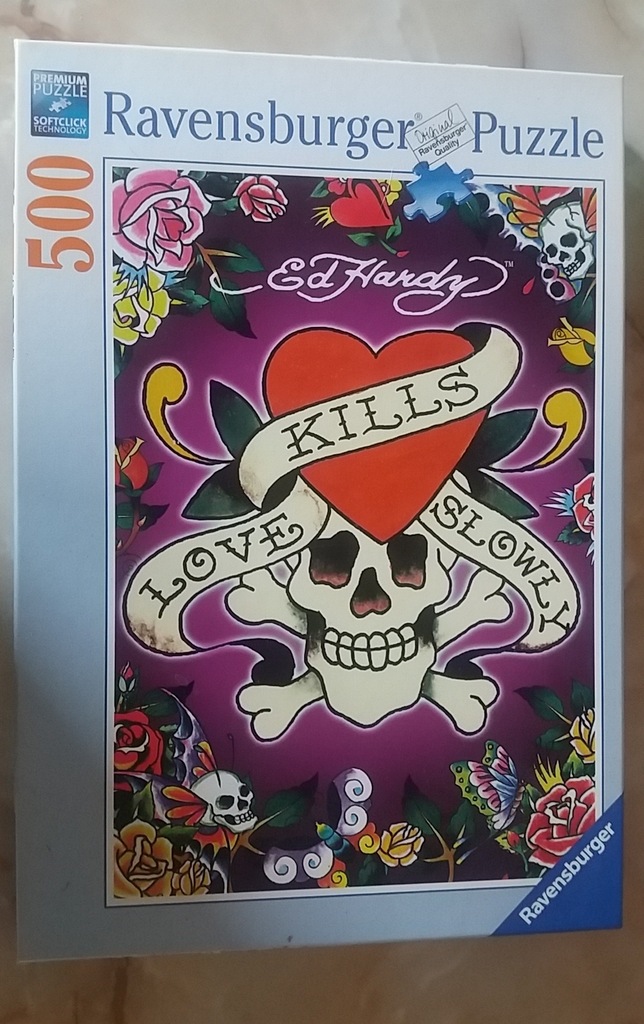 Ed Hardy - Love Kills Slowly Puzzle 500 elementów