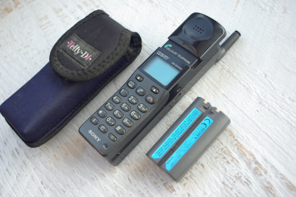 SONY CM-DX1000 stary telefon retro vintage