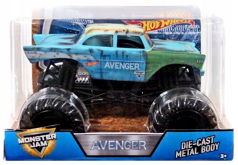 CBY61 auto Hot Wheels Monster Jam 18cm AVENGER
