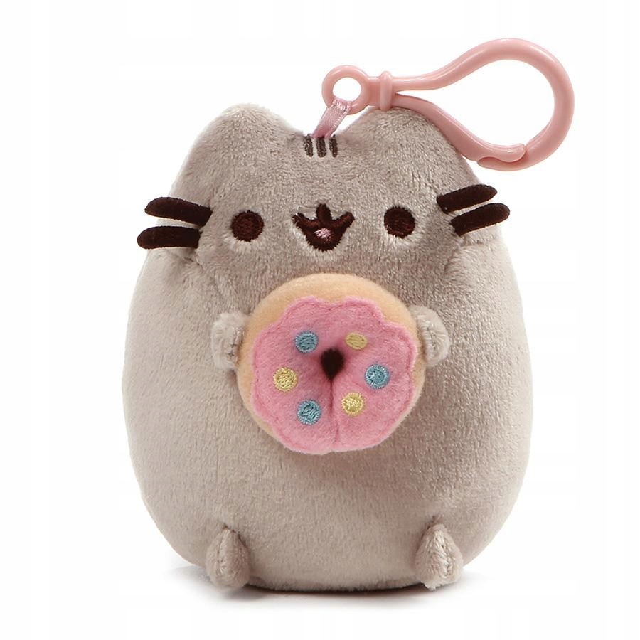 KOT PUSHEEN Z DONUTEM PĄCZKIEM BRELOK ZAWIESZKA