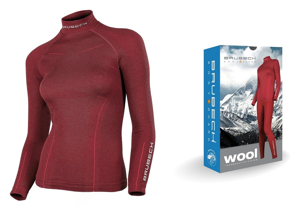 XL-Brubeck Merino Wool Women koszulka termoaktywna